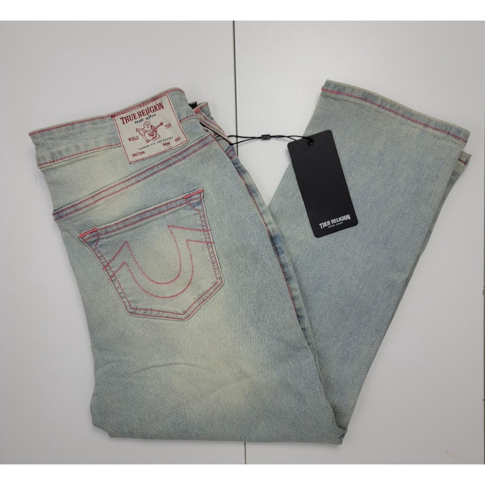 True Religion Light Wash Blue High Rise Women's Jeans